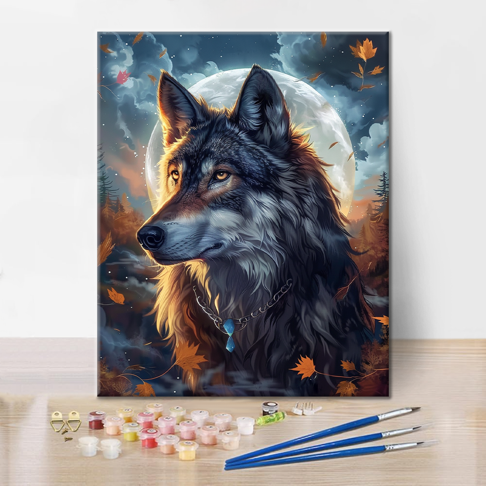 Rey Lobo - Pintar por Números