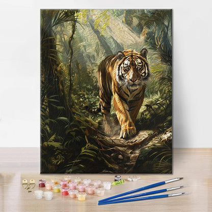 Tigre De Bengala - Pintar por Números