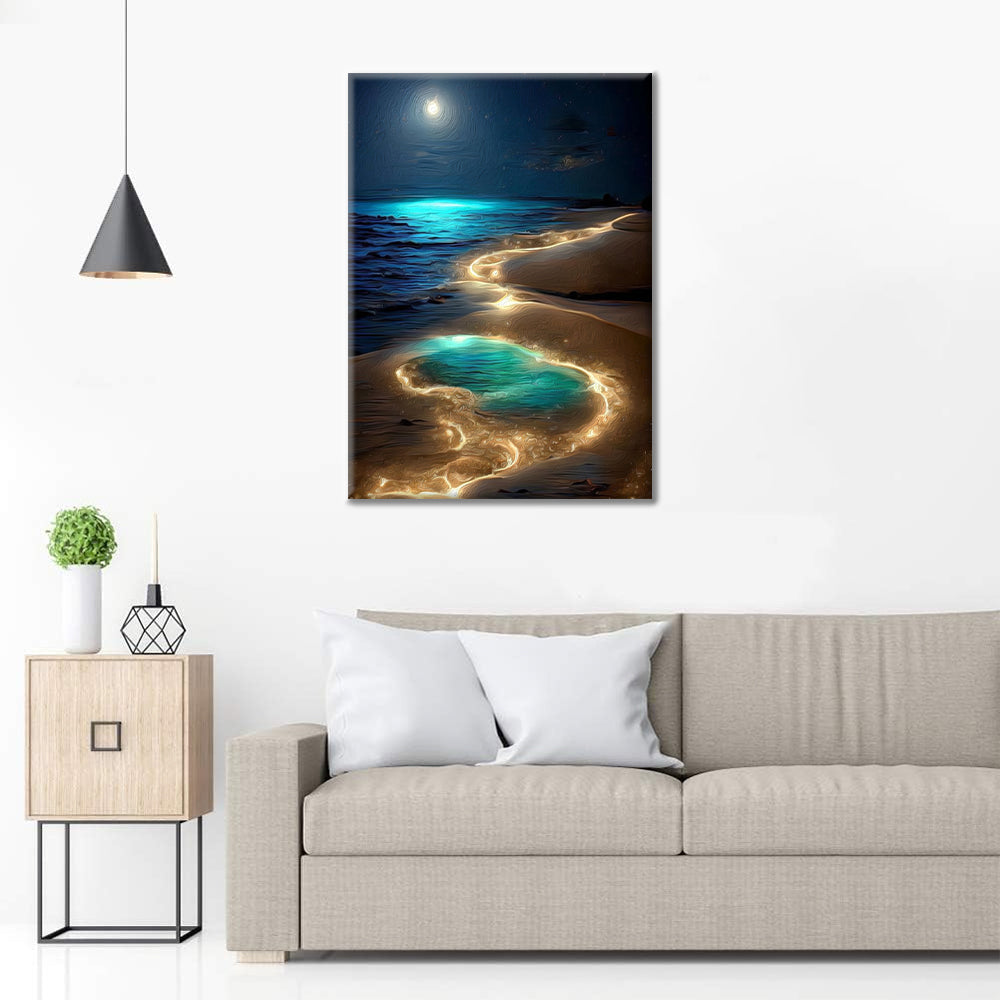 Paisaje Lunar - Pintar por Números