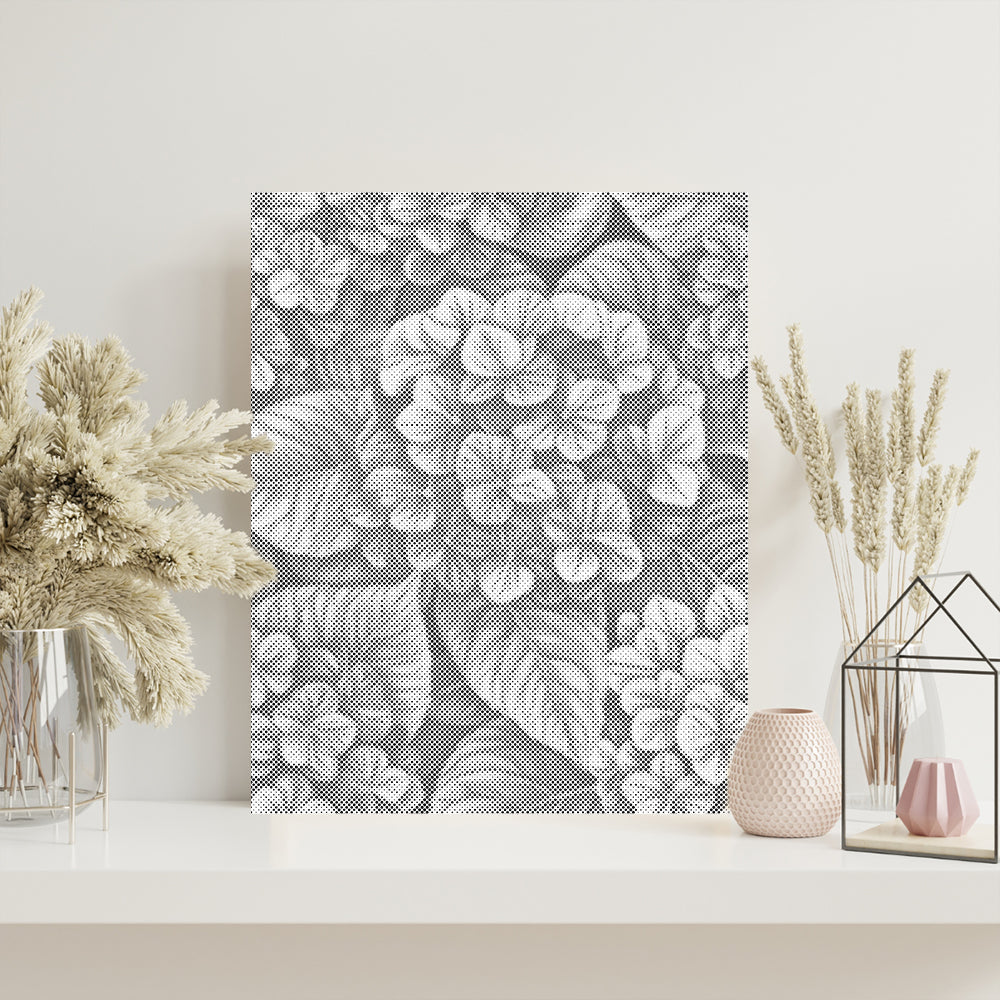 Hydrangeas in Groups - Pintura por puntos