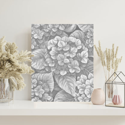 Hydrangeas in Groups - Pintura por puntos