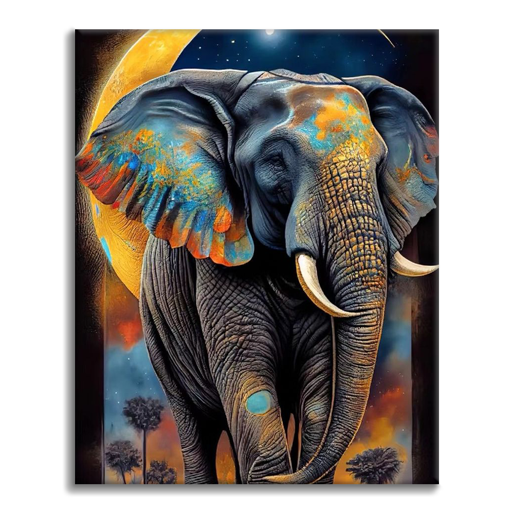 Me Encanta El Elefante - Pintar por Números