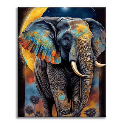 Me Encanta El Elefante - Pintar por Números