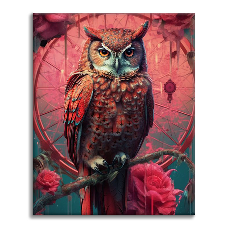 Un BúHo - Pintar por Números