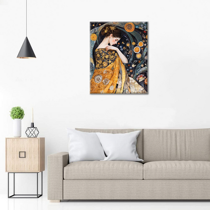 Mujer Elegante - Pintar por Números