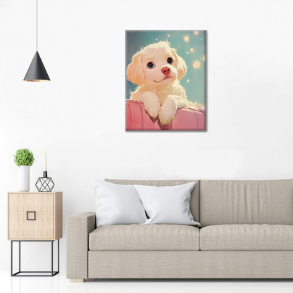 Momentos Caninos Acogedores - Pintar por Números