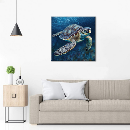 Tortuga Marina - Pintar por Números