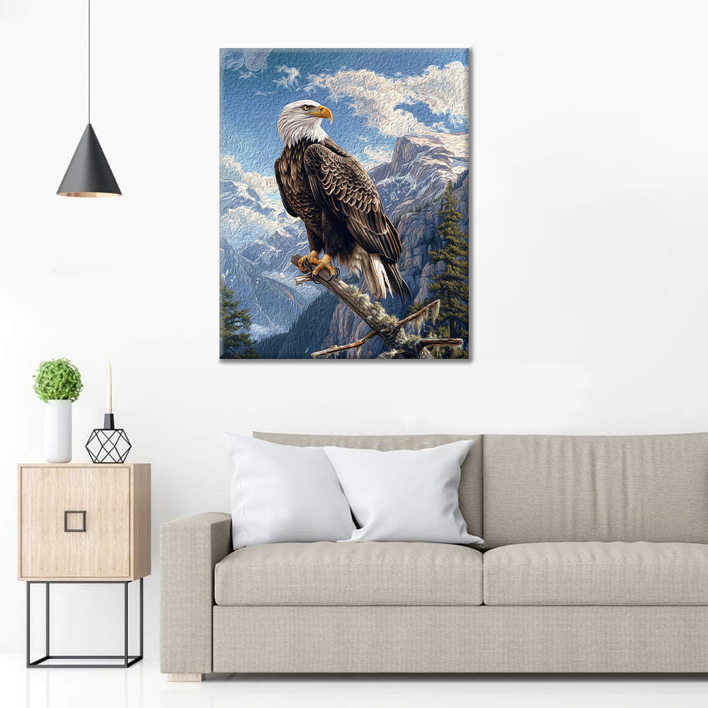 Águila Calva - Pintar por Números