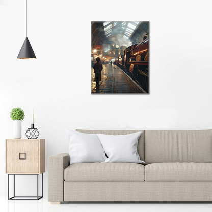 Estación - Pintar por Números