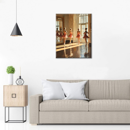 Bailarines De Ballet - Pintar por Números