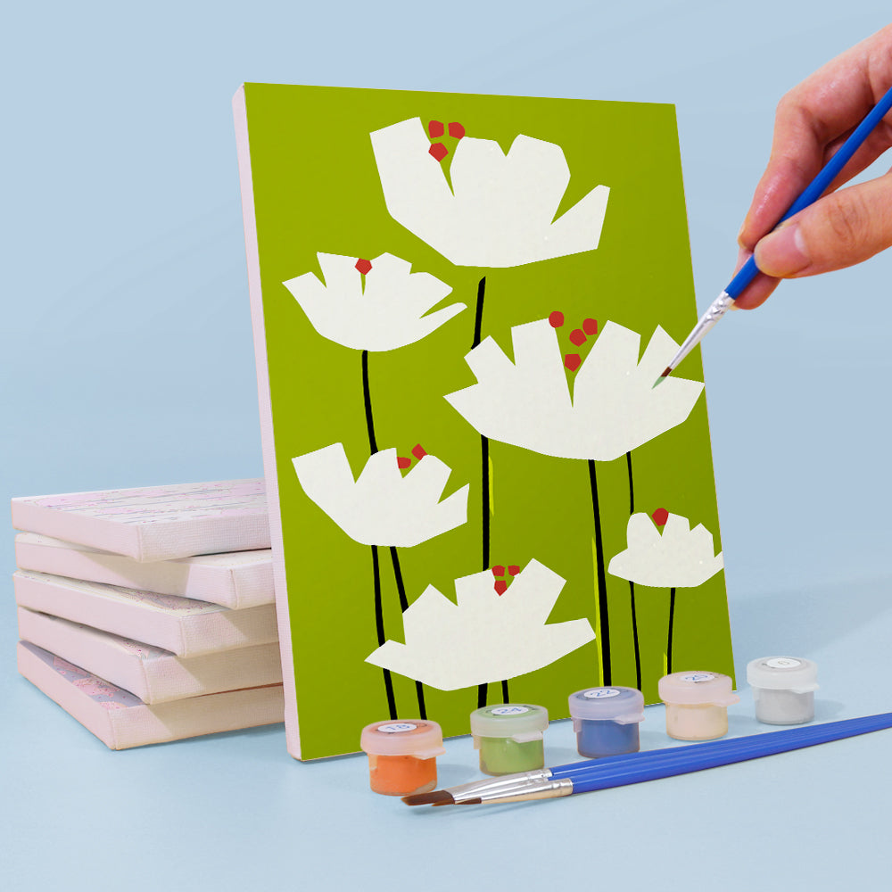 Floración Artística – Pintar por números