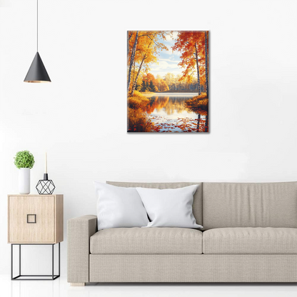 Bosque De Otoño - Pintar por Números