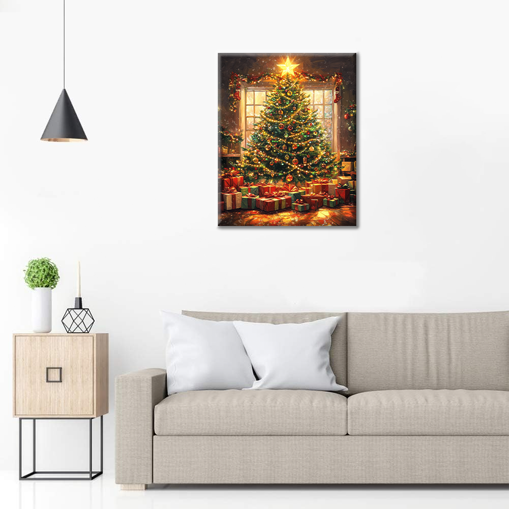 Árbol De Navidad - Pintar por Números