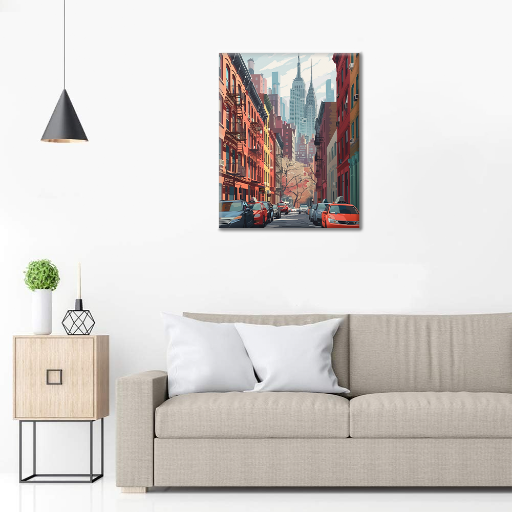 Nueva York - Pintar por Números