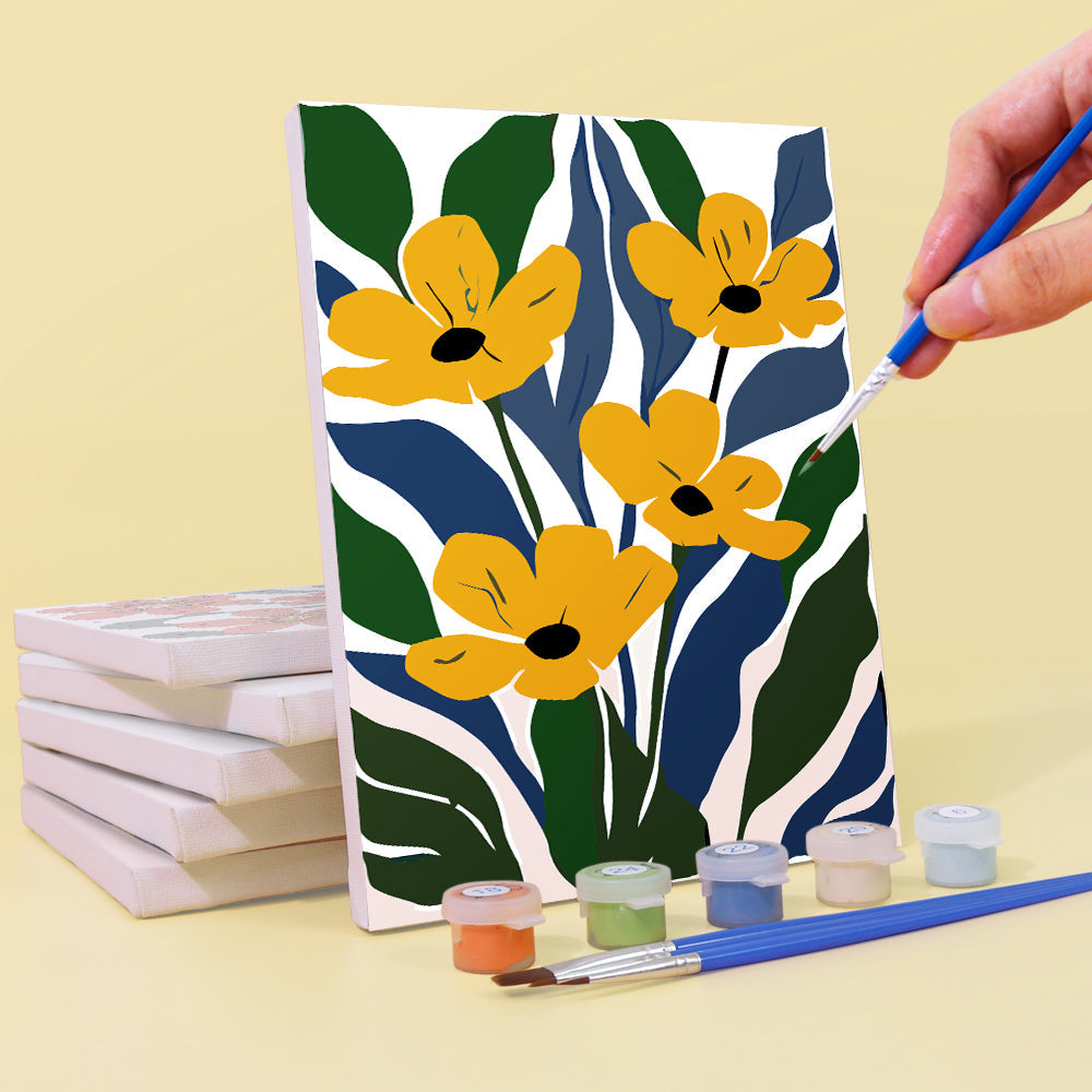 Fantasía Botánica – Pintar por números