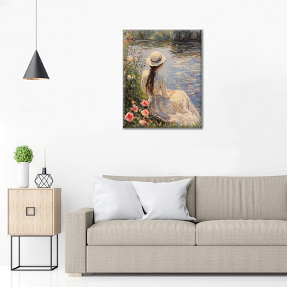 Dama Del Lago - Pintar por Números