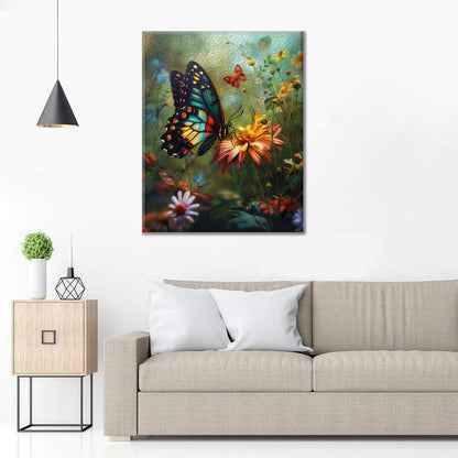 Mariposa Colorida - Pintar por Números