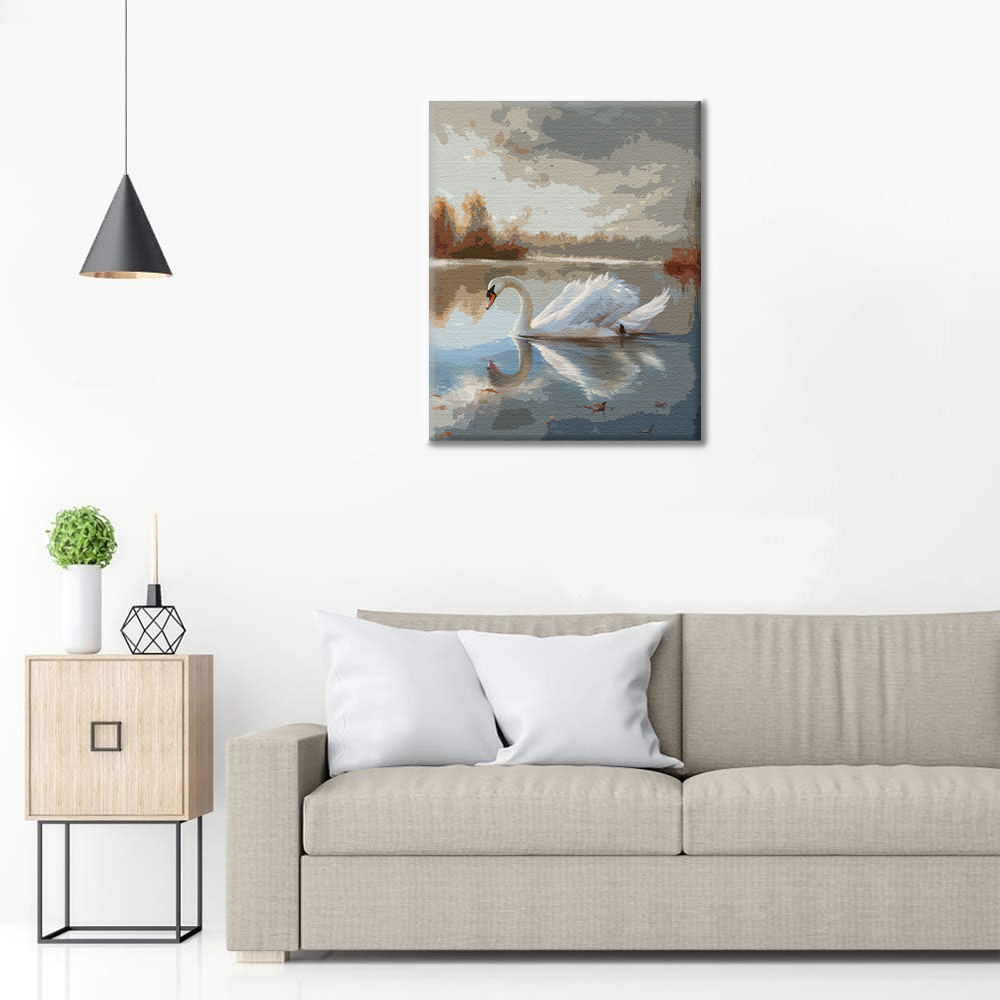 Cisne - Pintar por Números