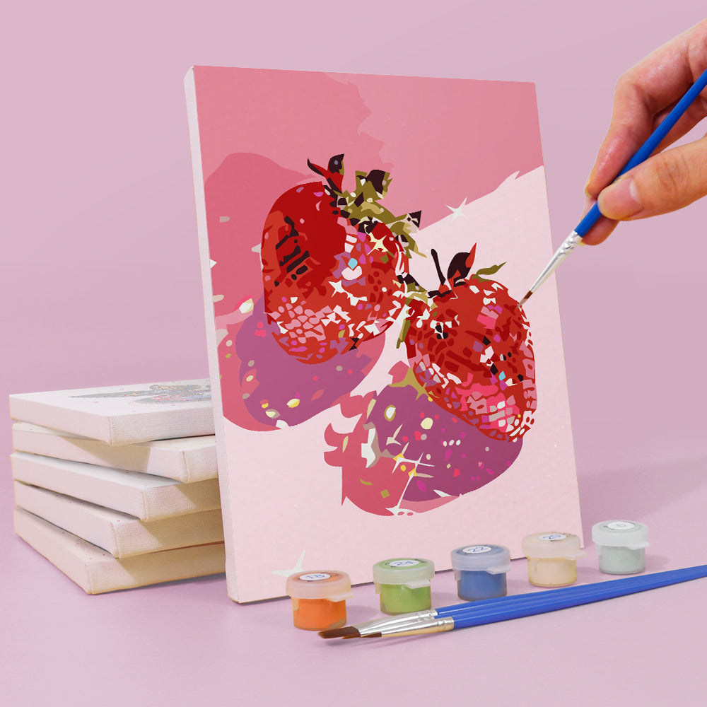 Fruta Luminosa – Pintar por números