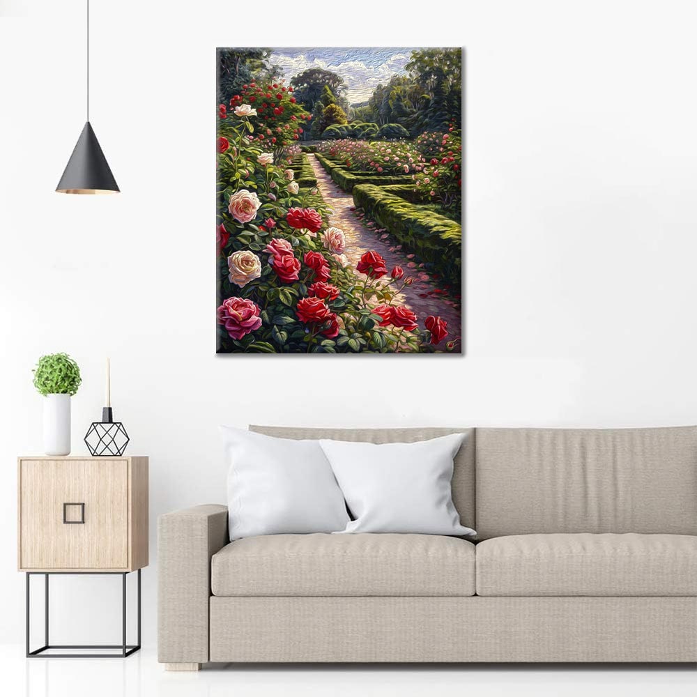 Rosaleda - Pintar por Números
