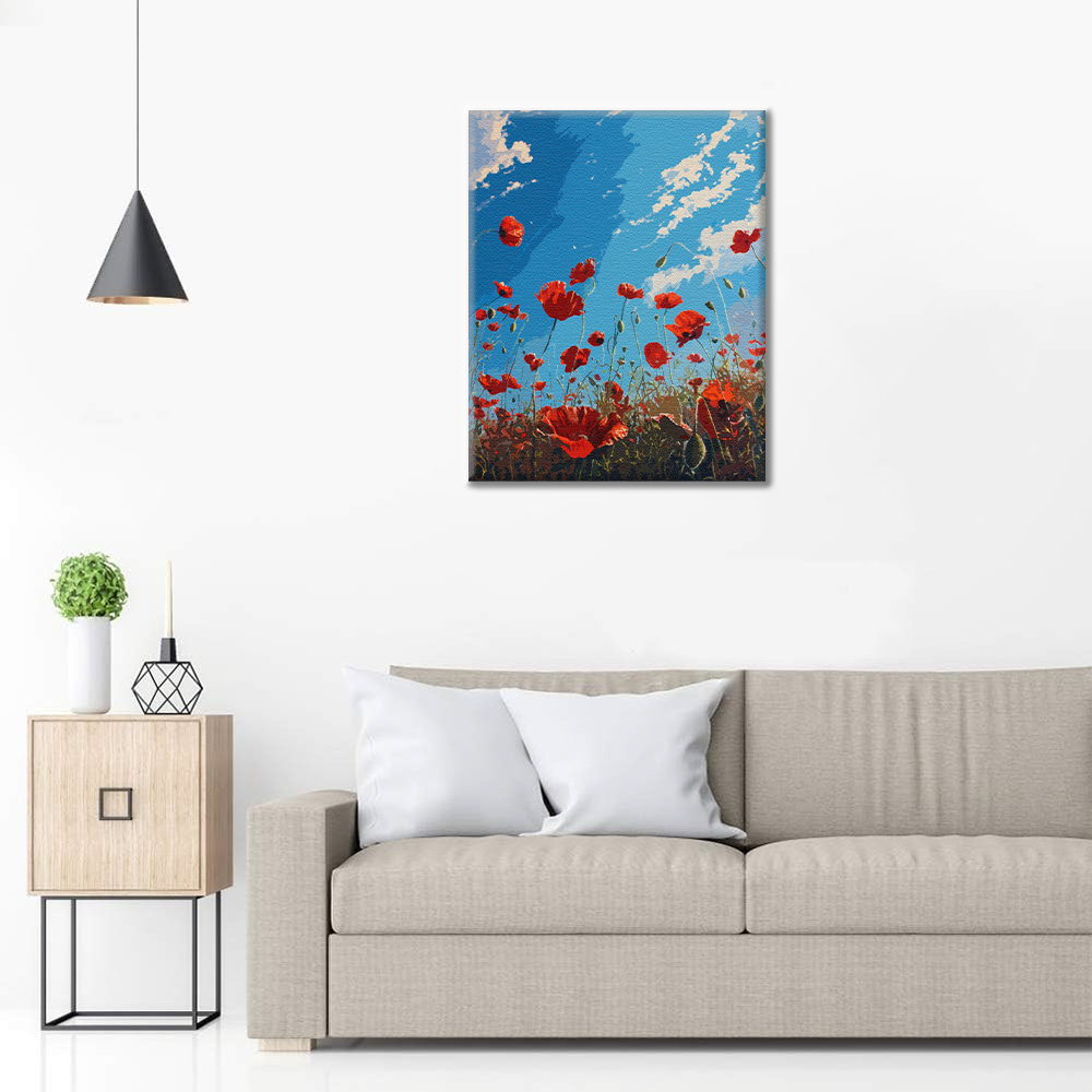 Creciendo Hacia El Sol - Pintar por Números