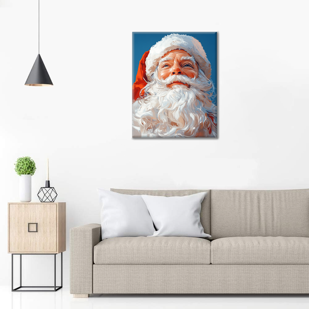 El Amable Papá Noel - Pintar por Números