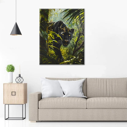 Pantera Negra - Pintar por Números