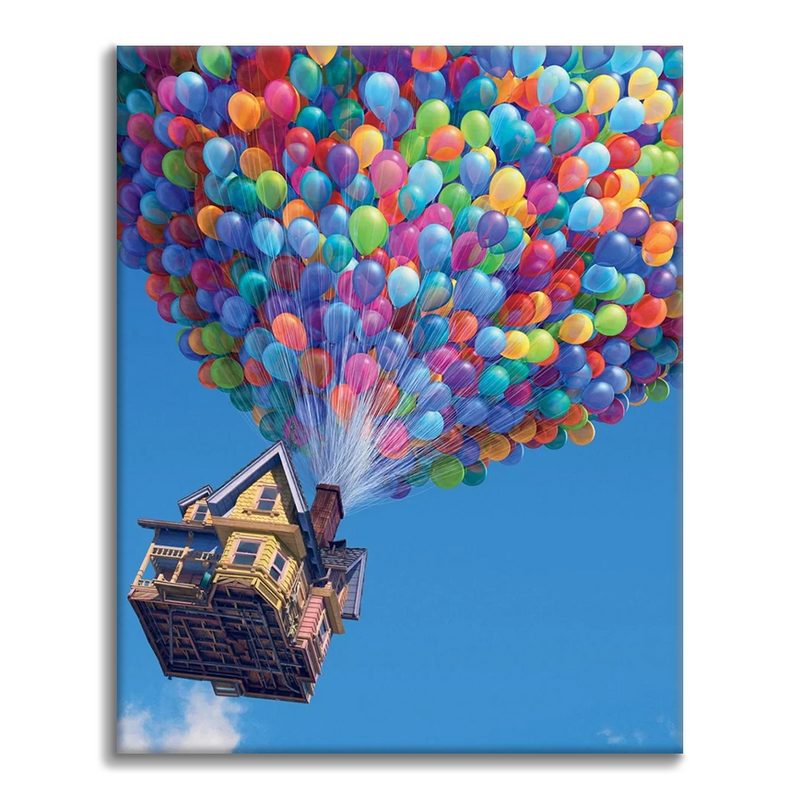 Globo colorido - Pintar por Números