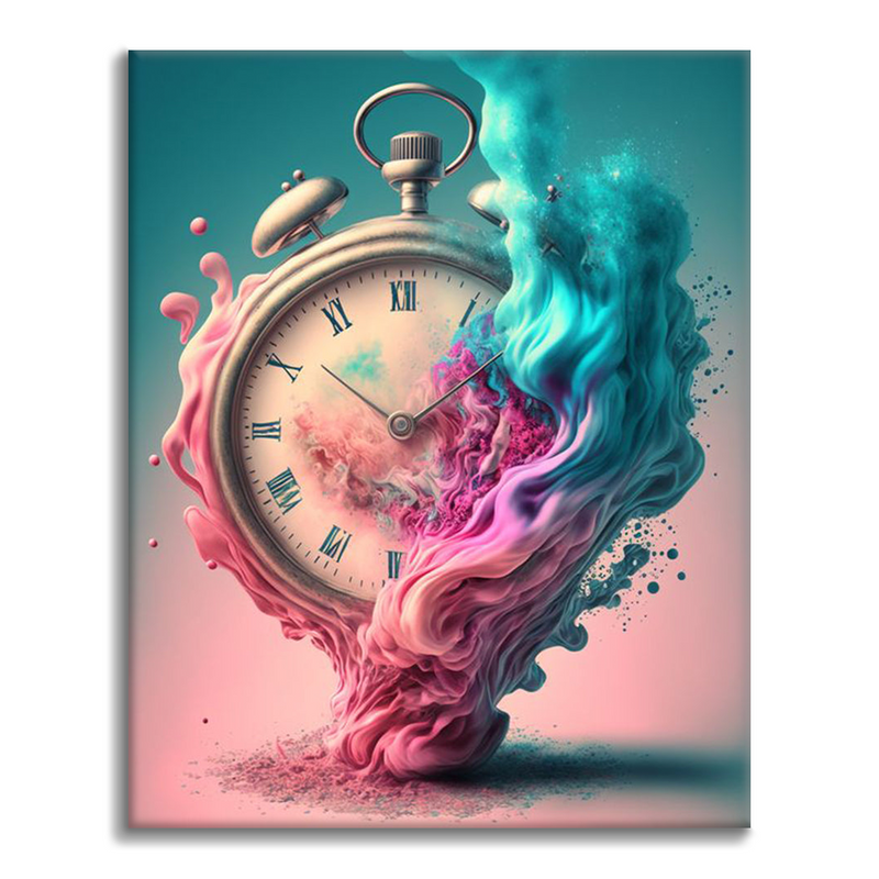 El Paso del Tiempo - Pintar por Números