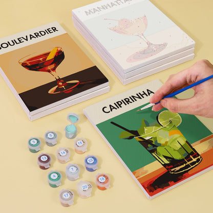 Cóctel IV – Pintar por números