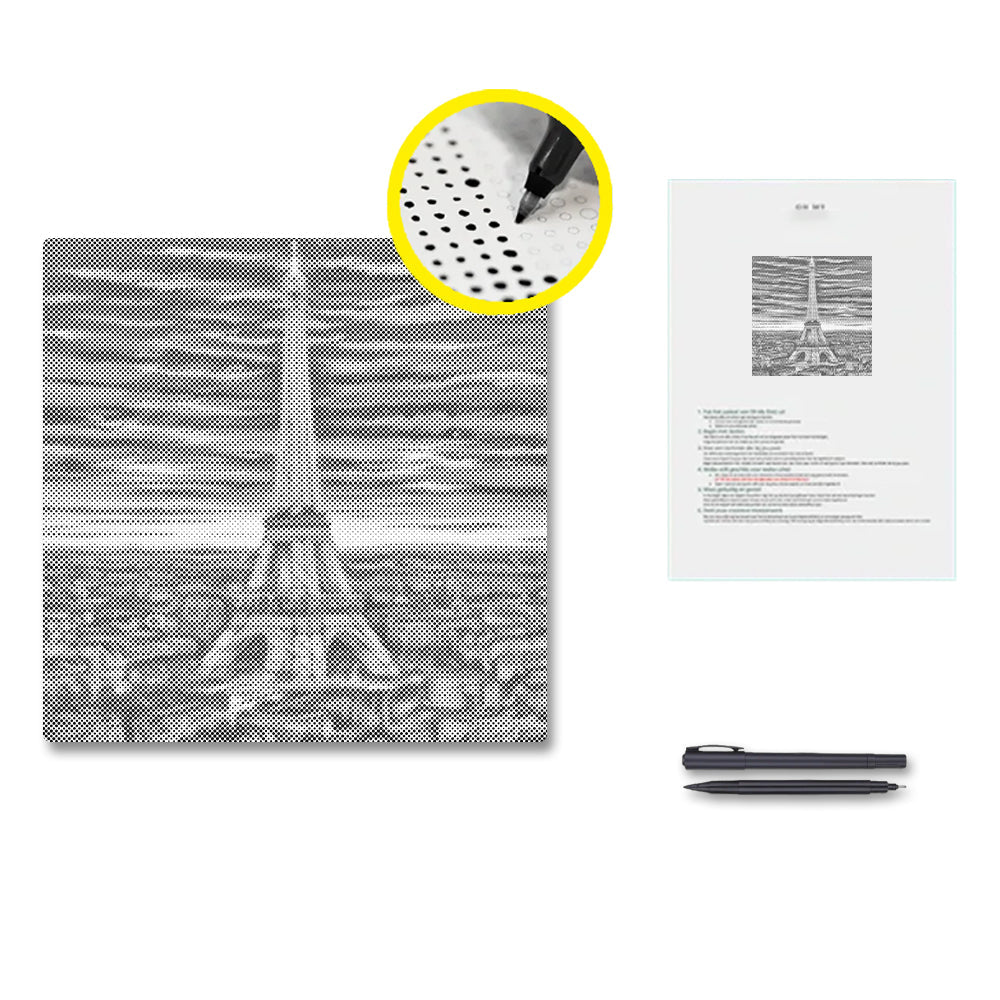 Eiffel Tow - Pintura por puntos