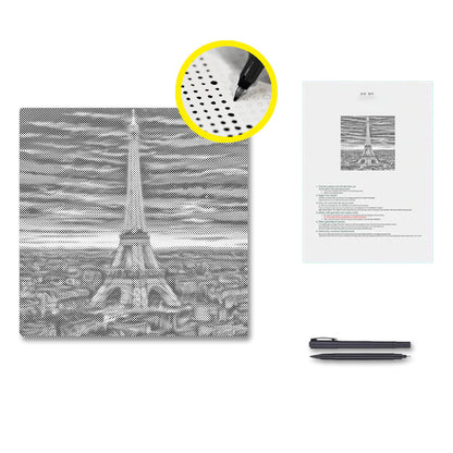 Eiffel Tow - Pintura por puntos