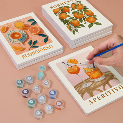 Costa Cítrica – Pintar por números