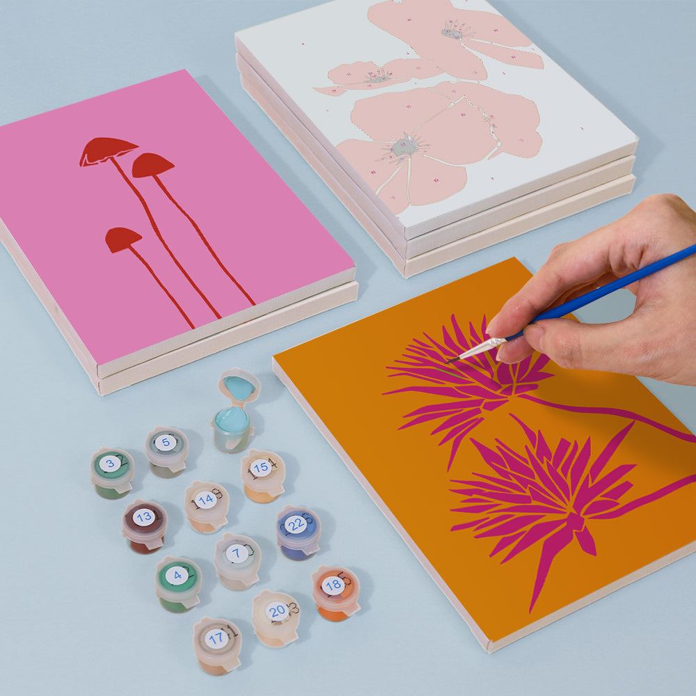 Floración Artística – Pintar por números