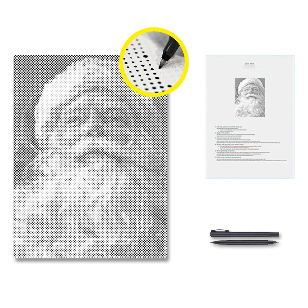 The Kind Santa Claus - Pintura por puntos