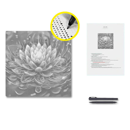 Mystical Lotus Flower - Pintura por puntos