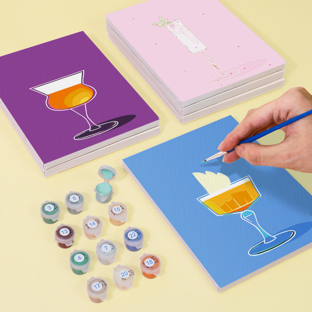 Arte Líquido – Pintar por números