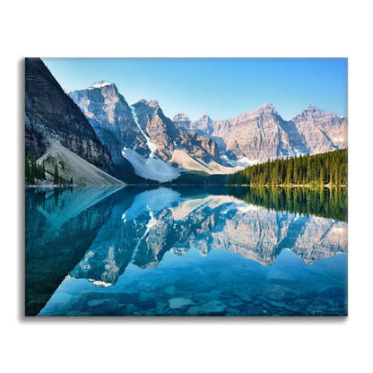 Lago De Montaña - Pintar por Números