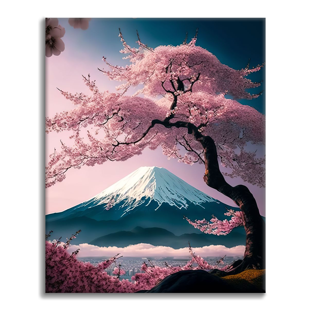 Flor de cerezo - Pintar por Números