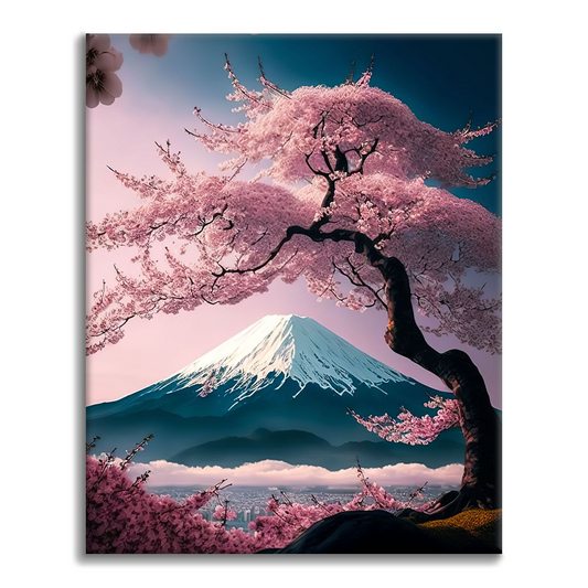 Flor de cerezo - Pintar por Números