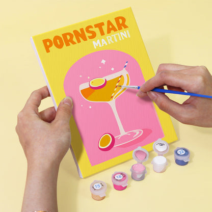 Arte del Cóctel – Pintar por números