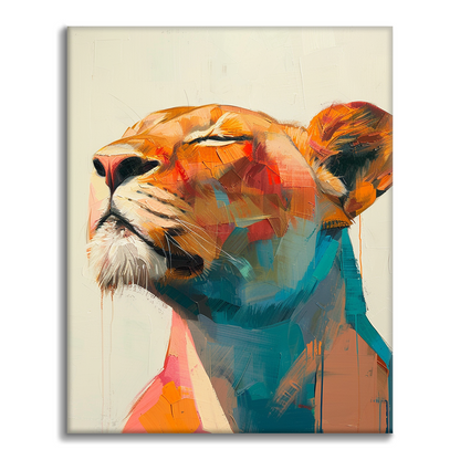 Una Oda Colorida A Lo Salvaje - Pintar por Números