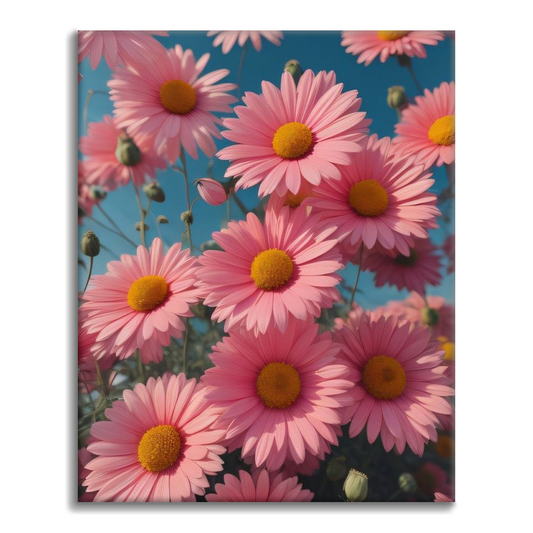 Hermosas flores - Pintar por Números