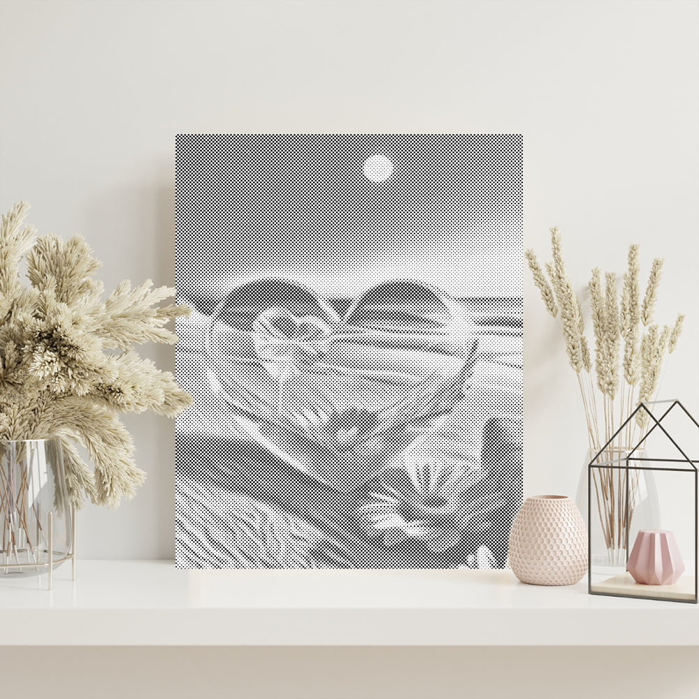 Crystal Heart - Pintura por puntos