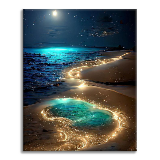 Paisaje Lunar - Pintar por Números