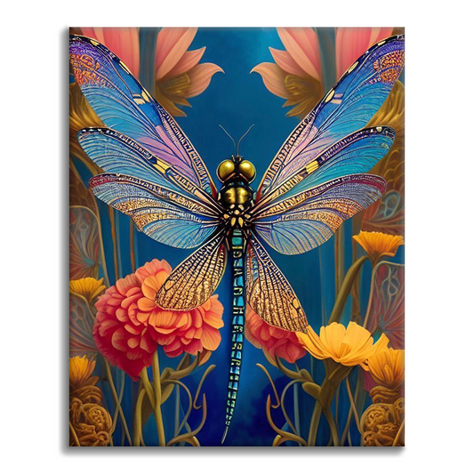 Unas Hermosas Libélulas - Pintar por Números