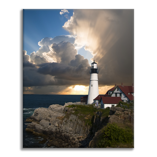 Faro Solitario - Pintar por Números