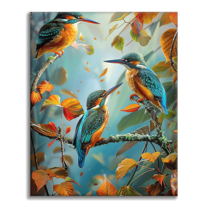 Bailando Con La Naturaleza - Pintar por Números