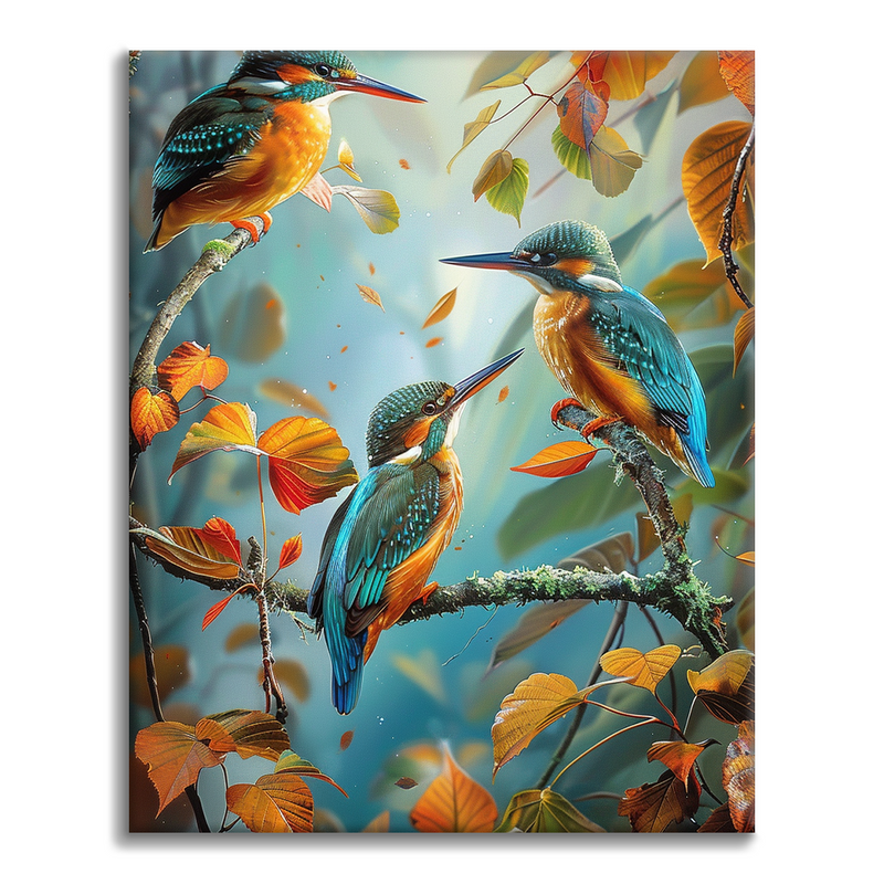 Bailando Con La Naturaleza - Pintar por Números