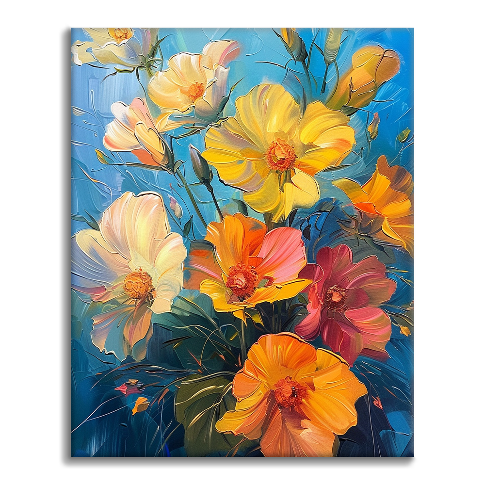 Flores Deliciosas - Pintar por Números